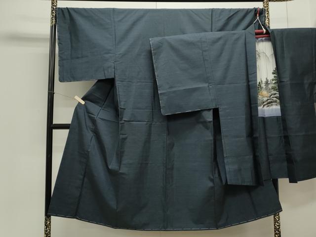 平和屋着物●男性 本場大島紬 アンサンブル 吉祥文 正絹 逸品 CAAS0277th