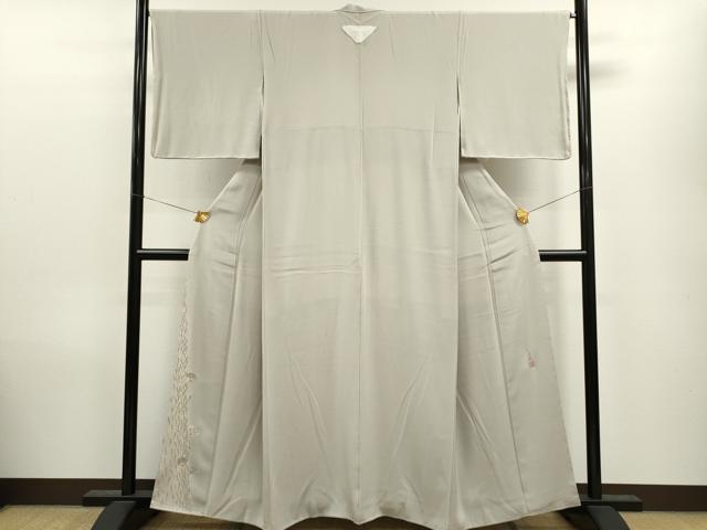 Irotome - 平和屋着物●豪華色留袖　松尾光琳　扇面流し　銀彩　正絹　逸品　CAAV9362ze