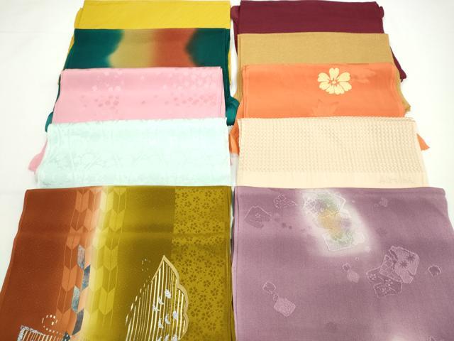 Other - 平和屋着物★和装小物　帯揚げ10枚セット　丹後ちりめん　正絹　逸品　CABA9296ju