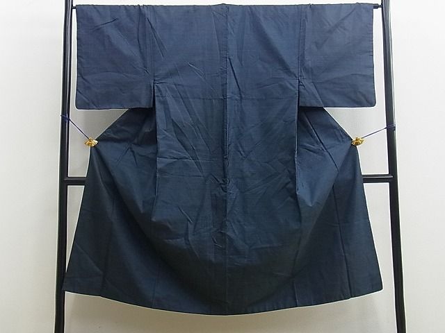 平和屋着物■男性 本場大島紬 格子 逸品 BAAH8646me