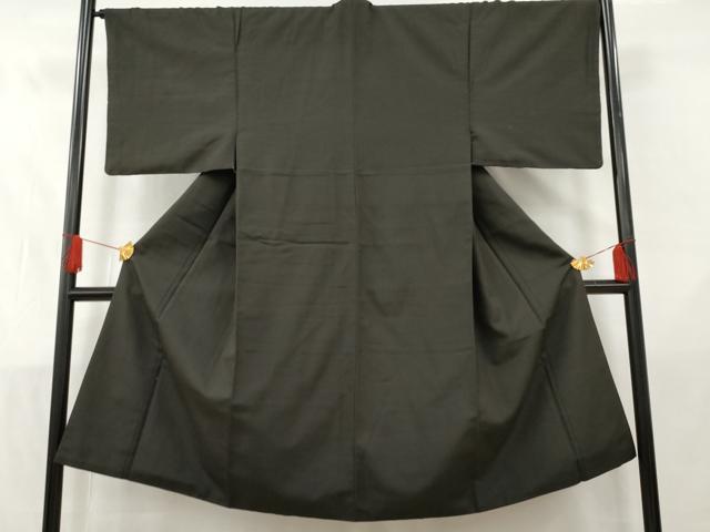 平和屋着物■男性　紬　亀甲柄　正絹　逸品　AAAS3713cs