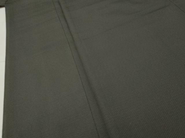 平和屋着物■男性　紬　亀甲柄　正絹　逸品　AAAS3713cs