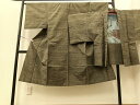 平和屋着物■男性 紬 アンサンブル 霞文 正絹 逸品 BAAO1193by