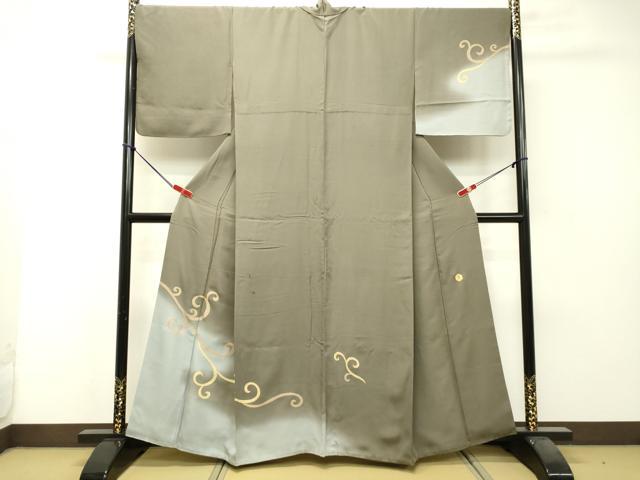 ◆K1753◆渡辺雪三郎 付下げ 訪問着落款 金彩 墨色 和装着物 身丈:162 楽天市場】渡辺雪三郎(着物|和服):レディースファッションの通販