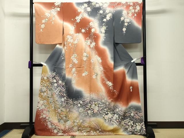 楽天市場】翠山工房 辻が花絞り（着物｜和服）：レディース