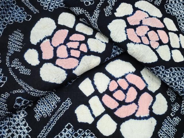 平和屋着物∴夏物 浴衣 有松鳴海絞り 枝薔薇 綿 逸品 CABH1295ng heiwaya-11188639 平和屋 パッケージ画像