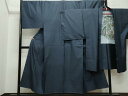 平和屋着物●男性 本場大島紬 アンサンブル 120亀甲 総詰め 正絹 逸品 CAAR8220vf