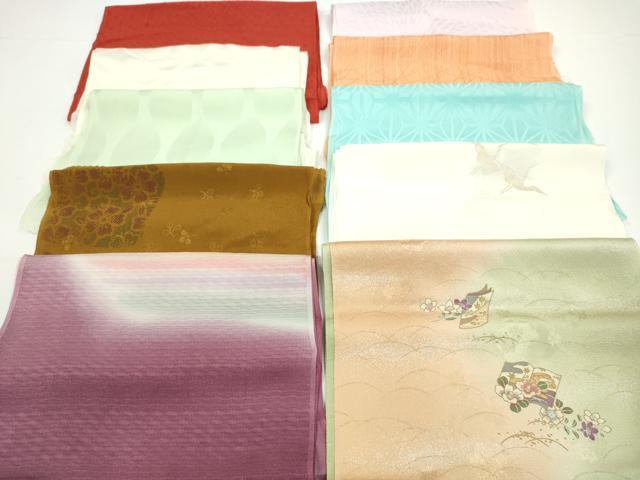 Other - 平和屋着物★和装小物　帯揚げ10枚セット　正絹　逸品　CABA9340ju