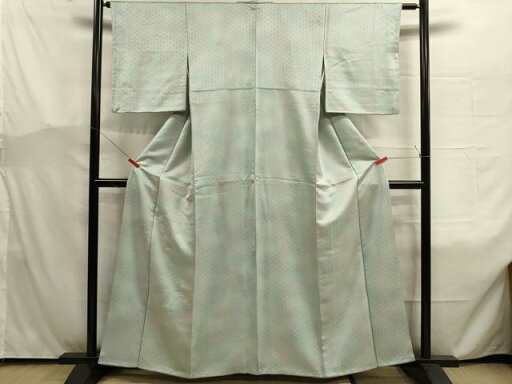 平和屋着物■上質な小紋 片輪車立波文 暈し染め 正絹 逸品 DAAQ9615bc 平和屋着物■上質な小紋 片輪車立波文 暈し染め 正絹 逸品 DAAQ9615bc