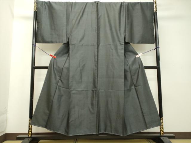 平和屋着物●男性　本場大島紬　アンサンブル　80亀甲　総詰め　キングサイズ　正絹　逸品　DAAT1239tw