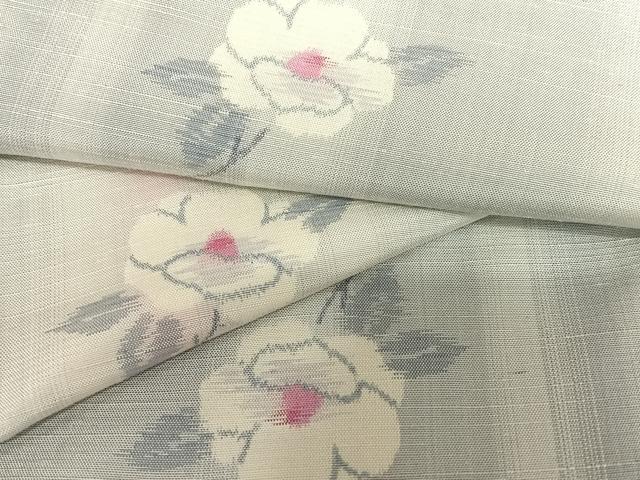 平和屋着物●上質な紬 舞花文 暈し染め 鈴乃屋扱い 正絹 逸品 未使用 AAAU8345zg