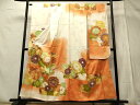 平和屋着物■豪華振袖 駒刺繍 色紙重ね草花文 暈し染め 金彩 正絹 逸品 CAAP8847id