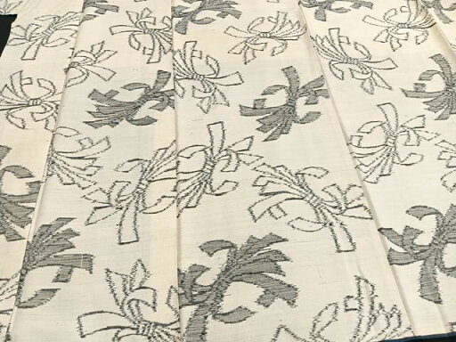 平和屋着物■上質な紬 束ね熨斗文 正絹 逸品 BAAM6868my 平和屋着物■上質な紬 束ね熨斗文 正絹 逸品 BAAM6868my