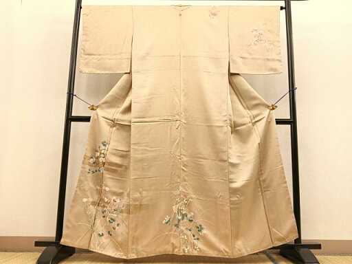 平和屋着物■訪問着 エ霞色紙花文 金彩 正絹 逸品 BAAP0903hv 平和屋着物■訪問着 エ霞色紙花文 金彩 正絹 逸品 BAAP0903hv