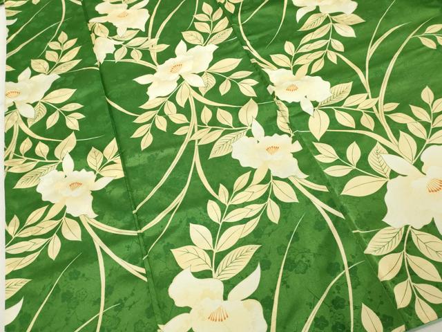 Kimono - 平和屋着物■小紋　草花文　洗える着物　DABF4375cd