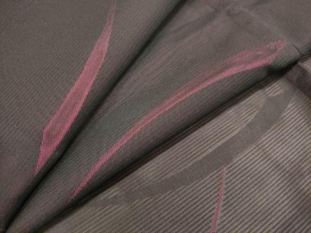 平和屋着物＊夏物 小紋 紗 抽象文様 正絹 逸品 DAAT5845ud