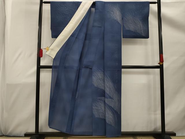 平和屋着物＊夏物　訪問着　絽　薄文　正絹　逸品　AAAW2158sx