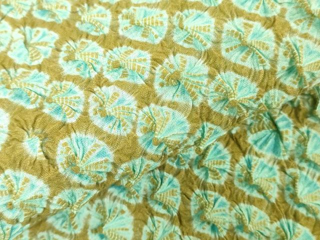 平和屋の平和屋着物＊夏物　有松鳴海絞　浴衣　反物　着尺　蜘蛛絞り　湯のし前　綿　逸品　未使用　DABH3835zy｜アングル3