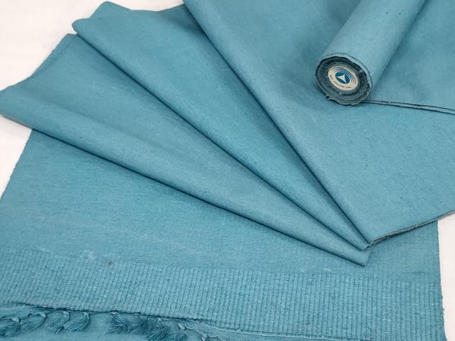 平和屋着物●結城紬 反物 着尺 新橋色 東急百貨店扱い 逸品 未使用 DABH3930zy