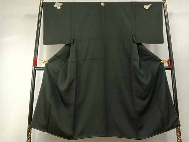 Other - 平和屋着物●男性　黒紋付　高島屋扱い　正絹　逸品　未使用　AABH4705fy