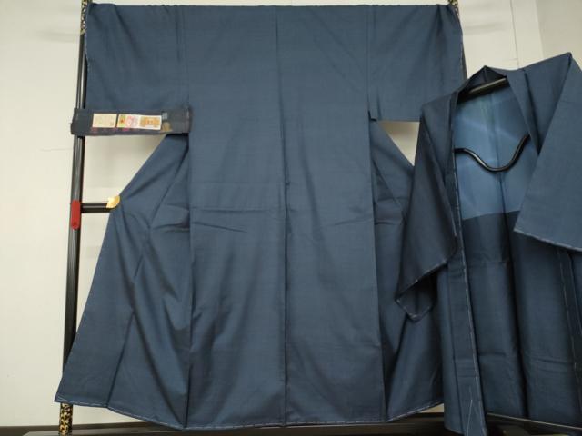 平和屋着物●男性　本場大島紬　アンサンブル　100亀甲　総詰め　証紙付き　正絹　逸品　未使用　AABF0897ck