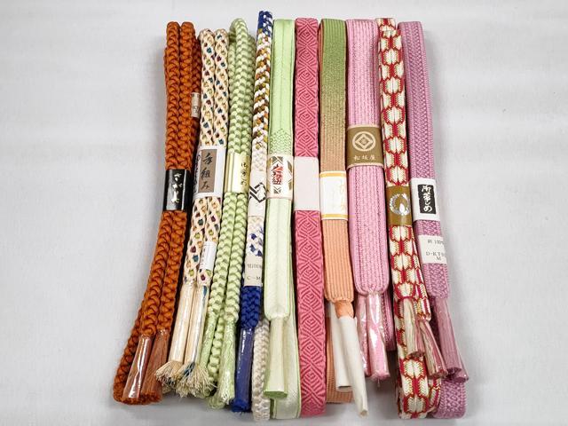 平和屋着物●和装小物帯締め10本セ...