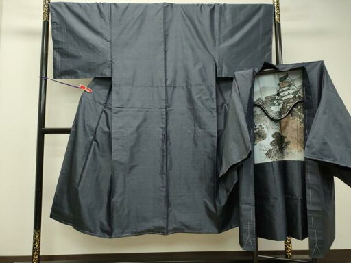 平和屋着物●男性 本場大島紬 アンサンブル 80亀甲 総詰め 正絹 逸品 DAAT1386tw 平和屋着物●男性 本場大島紬 アンサンブル 80亀甲 総詰め 正絹 逸品 DAAT1386tw