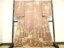 平和屋着物●訪問着 雪輪枝花文 金彩 ますいわ屋扱い 正絹 逸品 未使用 DAAV1161tw