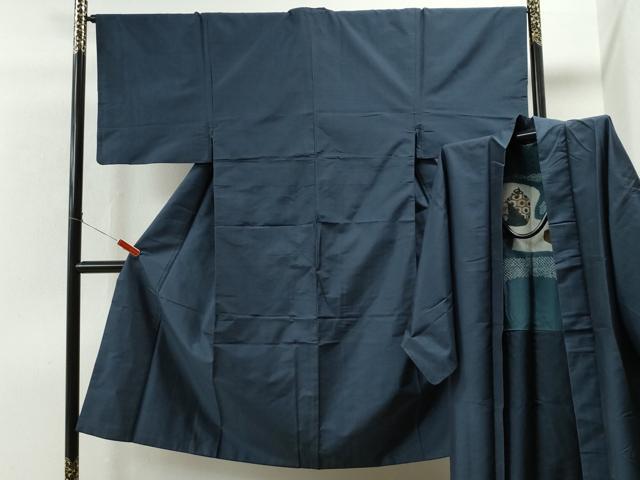 平和屋着物■男性 本場大島紬 アンサンブル 100亀甲 総詰め 正絹 逸品 CAAR2181yc