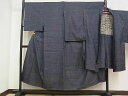 平和屋着物■男性 紬 アンサンブル 亀甲柄 逸品 DAAE4747jm