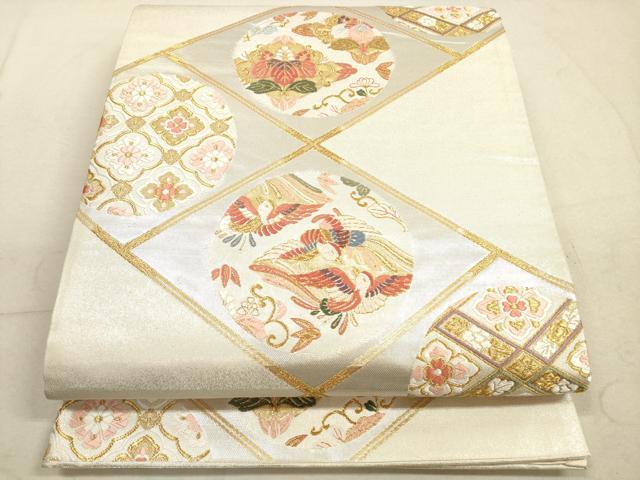 ■■■　サイズ　■■■ 長さ 430cm 幅 31cm程 ■■■　商品詳細　■■■ 【正絹】 詳細に関しましては、画像をご確認ください。 大変上質な逸品になります。 お安く出品致しますので、是非この機会にいかがでしょうか？ ■■■　注意事項　■■■ ■モニター発色の具合により色合いが異なる場合がございます。 ■寸法は多少の誤差が生じる場合がございますのでご了承ください。 ■縫込みの長さが左右非対称