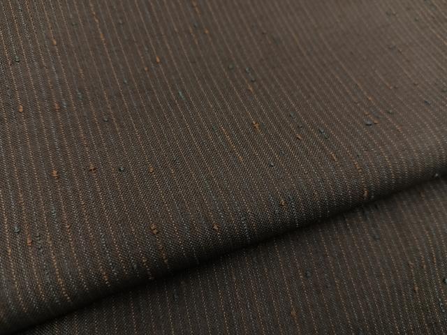 平和屋着物■男性 紬 縞 正絹 逸品 BAAQ5120gt