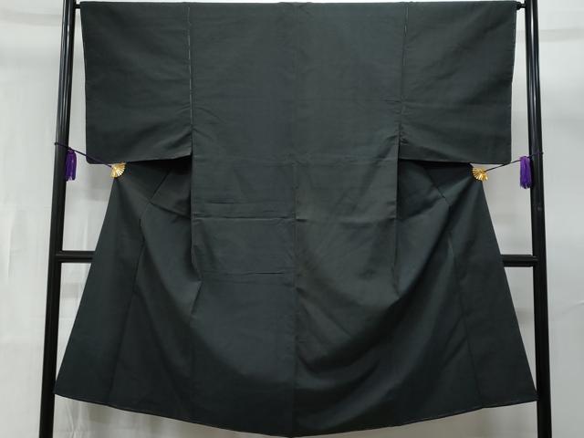 平和屋着物■男性　御召　亀甲絣　正絹　逸品　CAAW7189fb