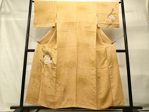 平和屋着物■訪問着 枝花文 金彩 正絹 逸品 CAAP9174id 平和屋着物■訪問着 枝花文 金彩 正絹 逸品 CAAP9174id