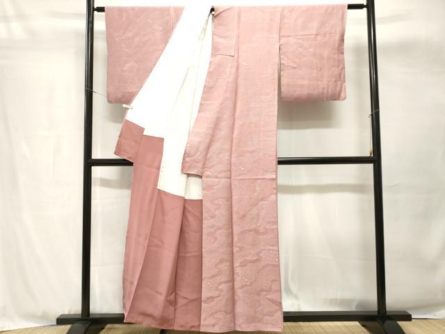 平和屋の平和屋着物■上質な小紋 道長箔散らし文 正絹 逸品 CABH8923ev｜アングル3