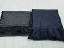 平和屋着物●男性 和装小物 兵児帯2点 総絞り 紺系 逸品 DAAO8914zzz