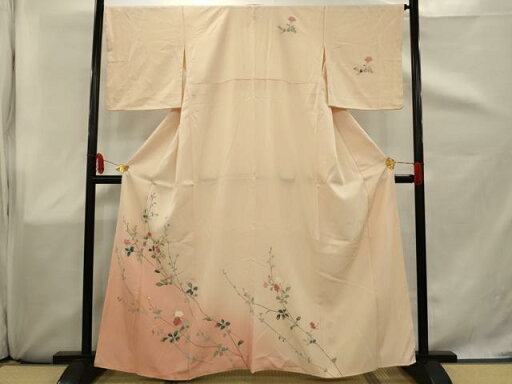 平和屋着物■訪問着 枝花文 暈し染め 正絹 逸品 AAAT9572sx 平和屋着物■訪問着 枝花文 暈し染め 正絹 逸品 AAAT9572sx