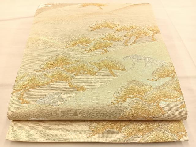 Rakuten - 平和屋着物＊夏物　六通柄袋帯　薫風　金銀糸　正絹　逸品　BAAT8497du