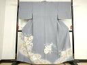 平和屋着物■豪華色留袖 駒刺繍 流水花文 暈し染め 金彩 正絹 逸品 AAAT7725ma