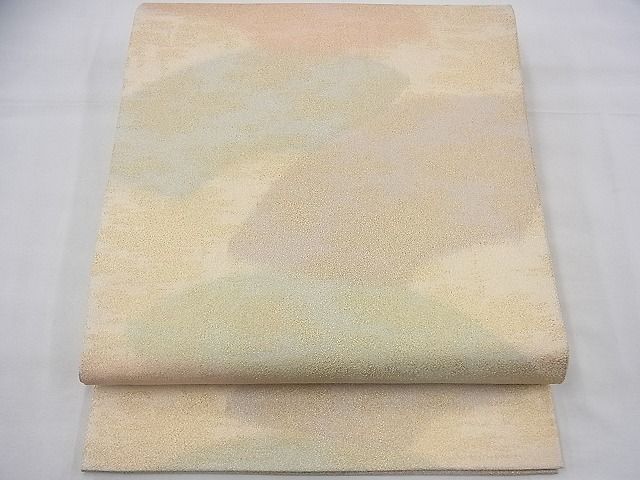 Rakuten - 平和屋着物◎全通柄袋帯　砂子綴れ　地紙散らし　金糸　逸品　BAAG8088fk