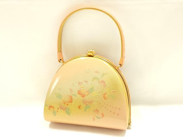 平和屋着物▼和装小物 和装バッグ ハンドバッグ 辻が花 螺鈿 逸品 AABI8793ay