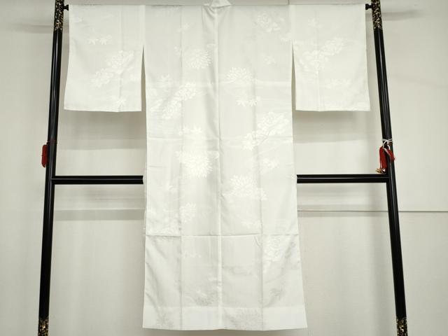 平和屋の平和屋着物●長襦袢　無双仕立て　流水花地紋　洗える着物　AABH8988cs｜アングル2