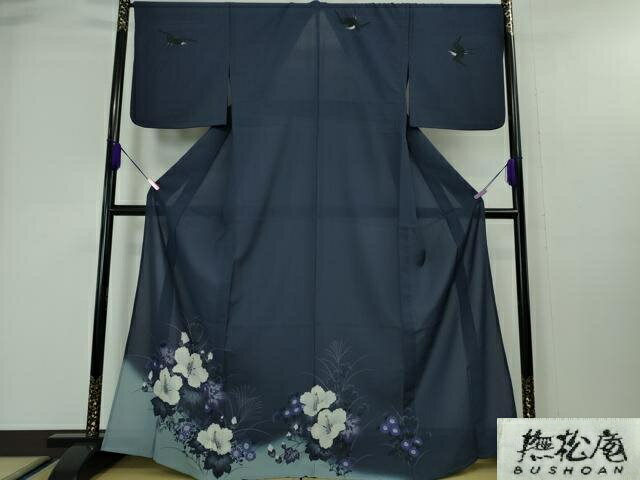 平和屋着物□極上 夏物 訪問着・半幅帯セット ANNA SUI セオアルファ 籬