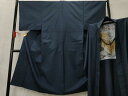 平和屋着物■男性 本場大島紬 アンサンブル 100亀甲 総詰め 正絹 逸品 AAAP0834jd