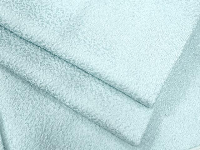 平和屋着物●上質な色無地 紋意匠 白藍色 正絹 逸品 CAAZ3150yc