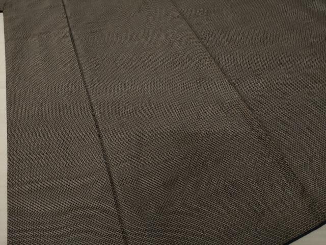 平和屋着物●男性　本場大島紬　亀甲絣　正絹　逸品　AAAY4724ck