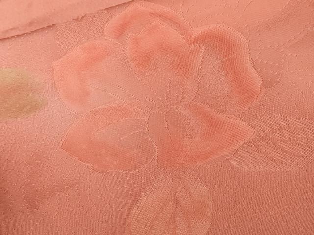 平和屋着物■上質な小紋　草花文　暈し染め　正絹　逸品　CAAZ5960ev