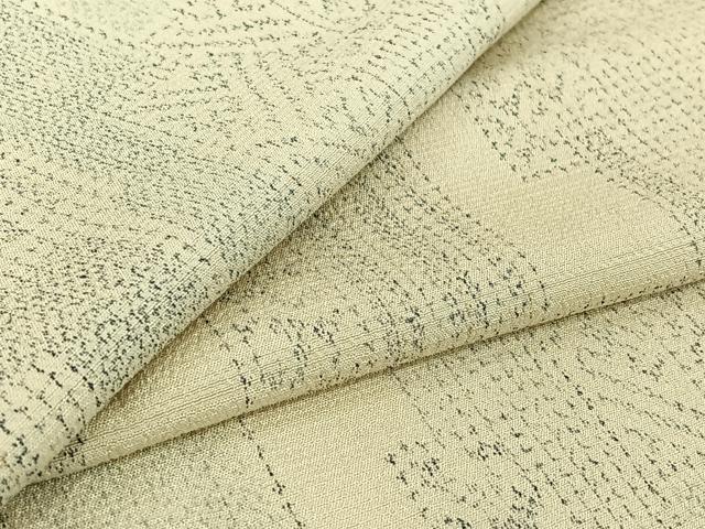 Rakuten - 平和屋着物▽本塩沢　単衣　幾何学吉祥文　正絹　逸品　AABG5705jh