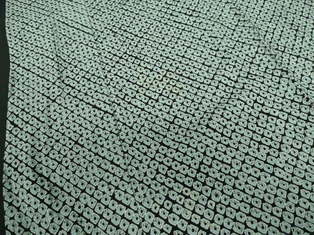 平和屋の平和屋着物∴夏物　浴衣　有松鳴海絞り　蜘蛛絞り　綿　逸品　DABI3323cd｜アングル3