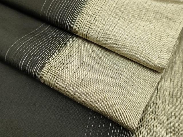平和屋着物▽上質な紬　単衣　間道　正絹　逸品　DABI4127du heiwaya-11271321 平和屋 パッケージ画像